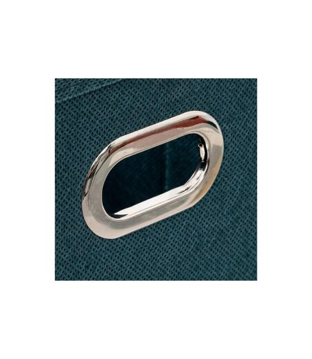 Boîte de Rangement Pliable Premium 15x31cm Bleu Pétrole