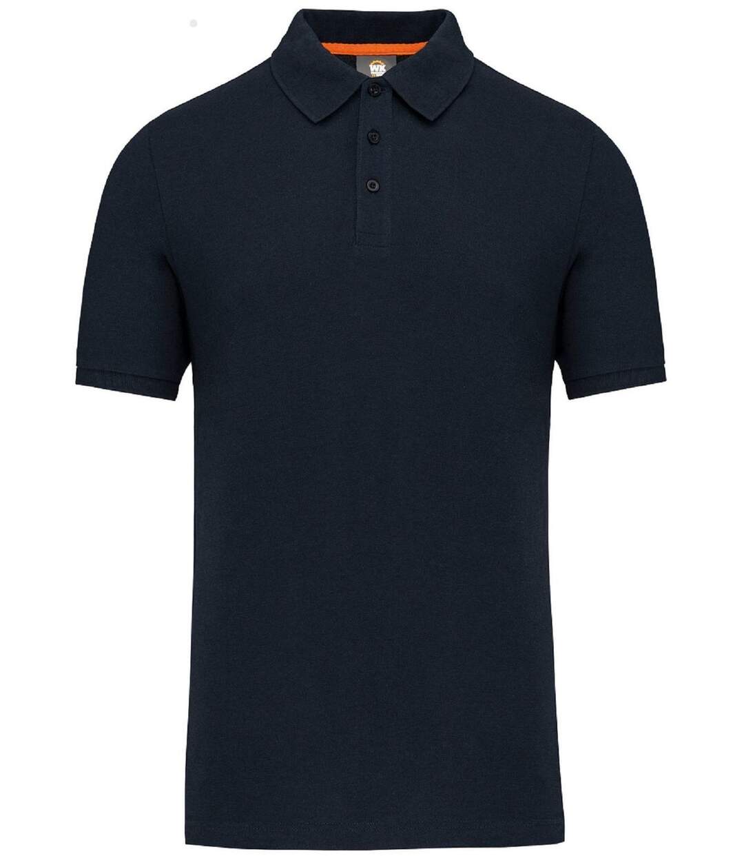 Polo de travail écoresponsable - Homme - WK207 - bleu marine