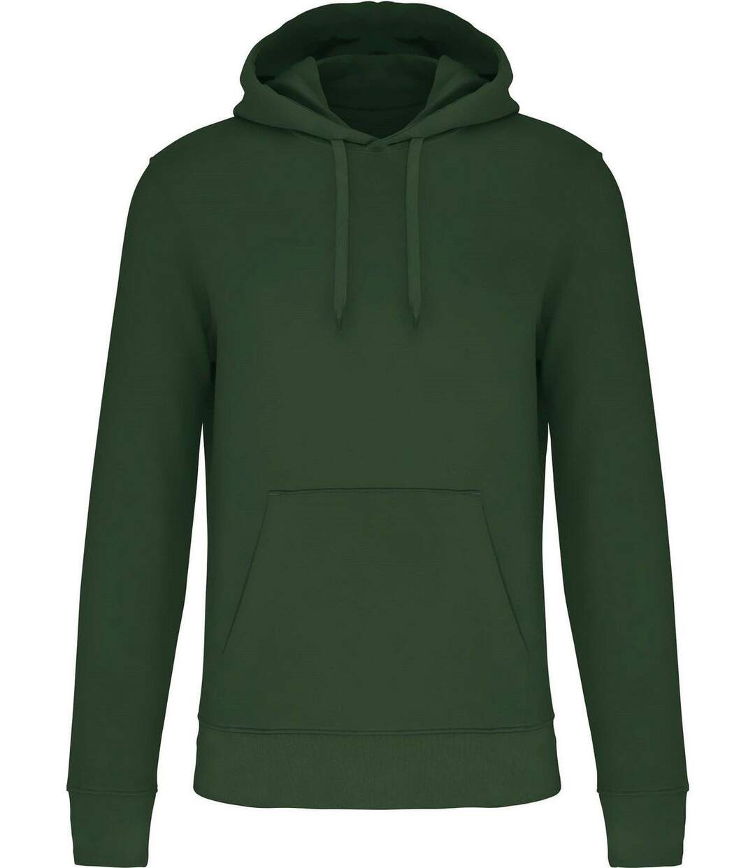 Sweat à capuche écoresponsable - Homme - K4027 - vert foncé