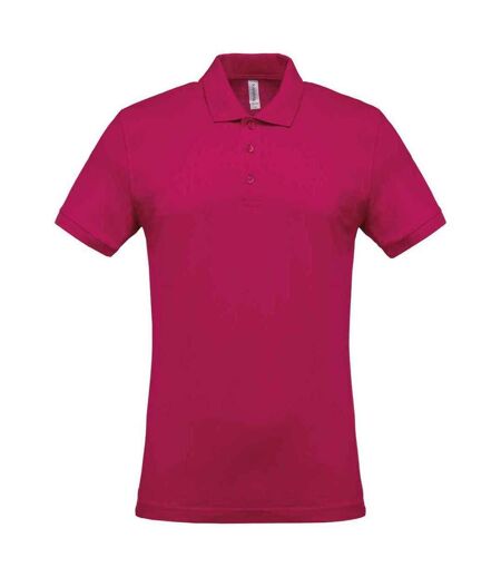 Kariban Mens Pique Polo Shirt (Fuchsia)