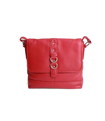 Eastern Counties Leather Womens/Ladies Jude Stud And Ring Detail Purse (Red) (One size) - UTEL203