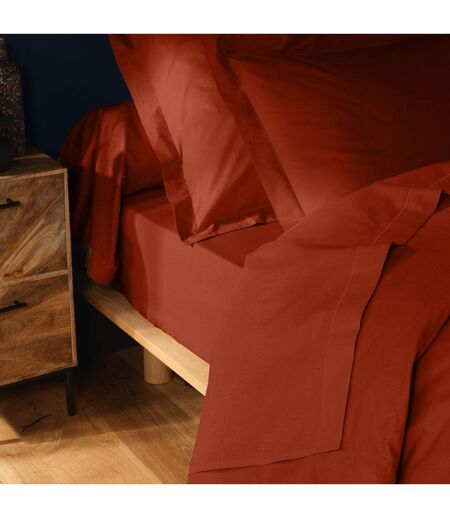 Drap Plat Lina 180x290cm Terracotta