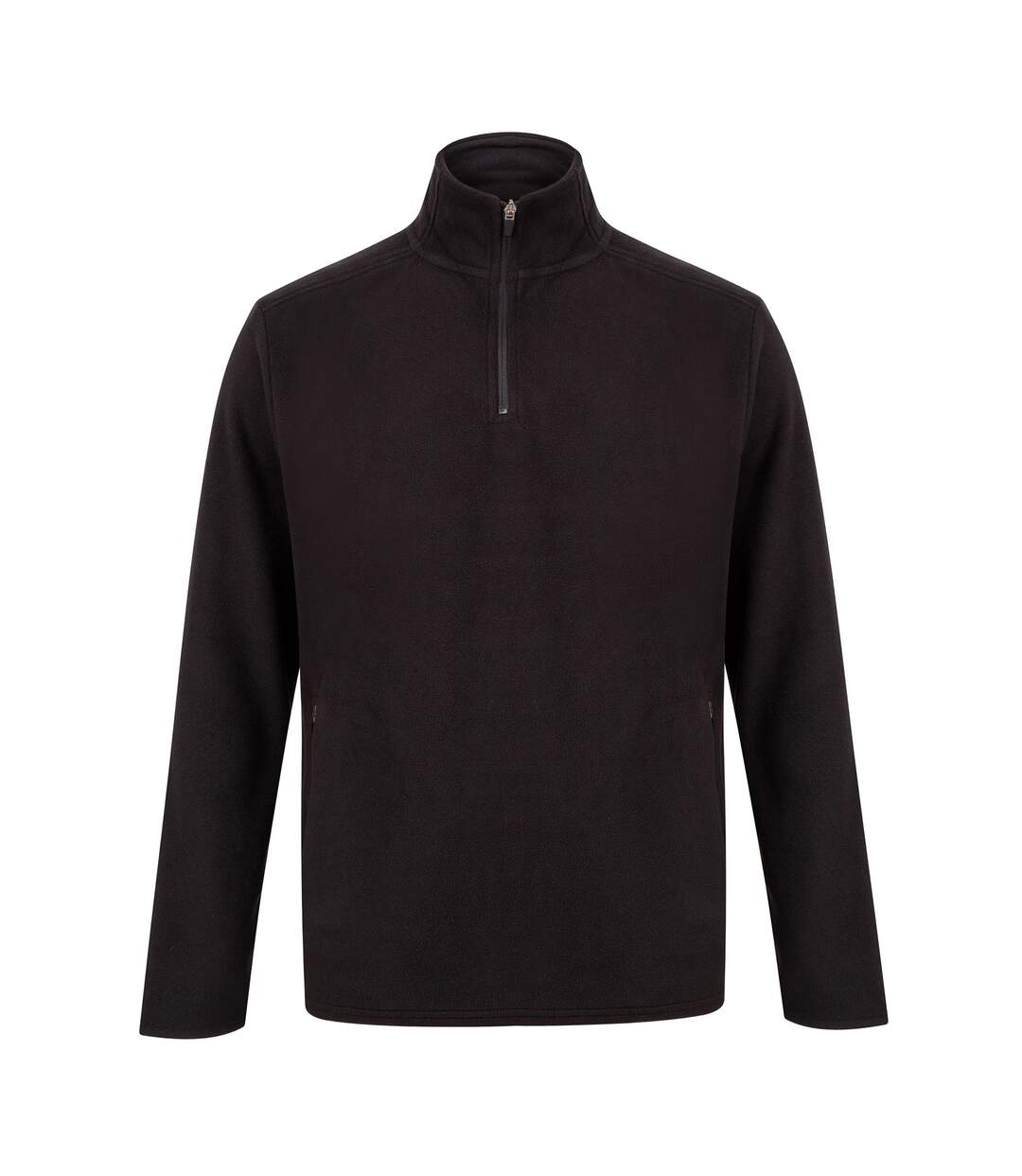 Henbury Top en micro polaire à col zippé pour hommes (Noir) - UTPC3828