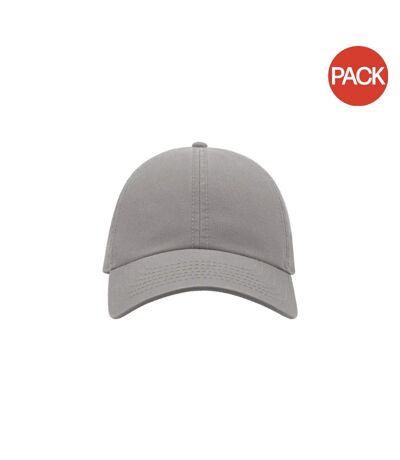 Lot de 2  casquettes action adulte gris Atlantis