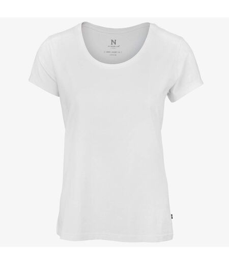 Nimbus Womens/Ladies Montauk Essential Short Sleeve T-Shirt (White) - UTRW5656