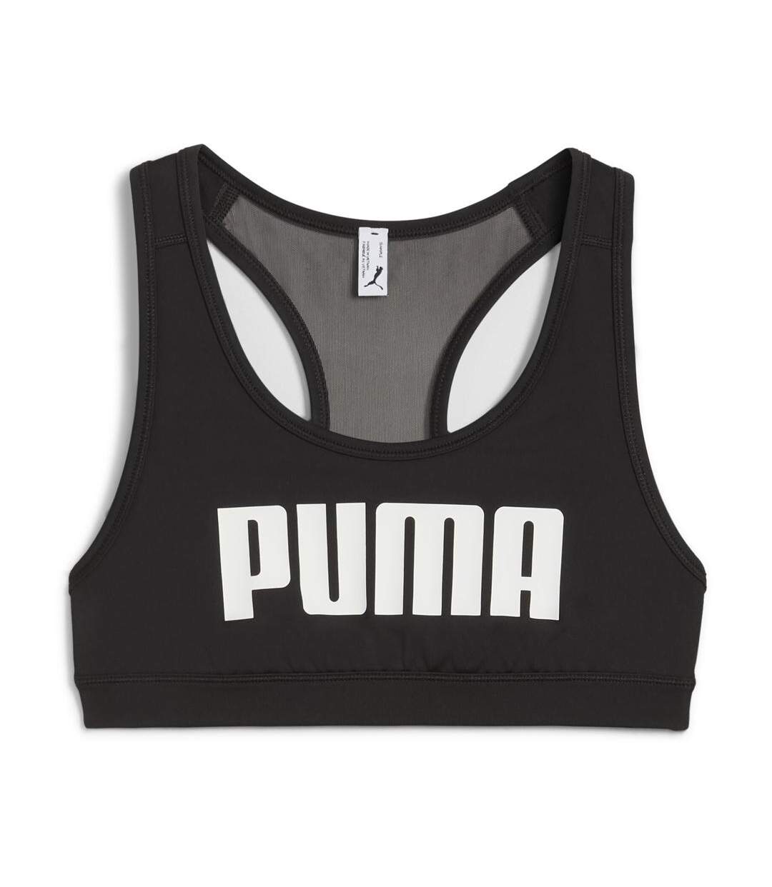 Brassière noire femme puma 4keepss-1