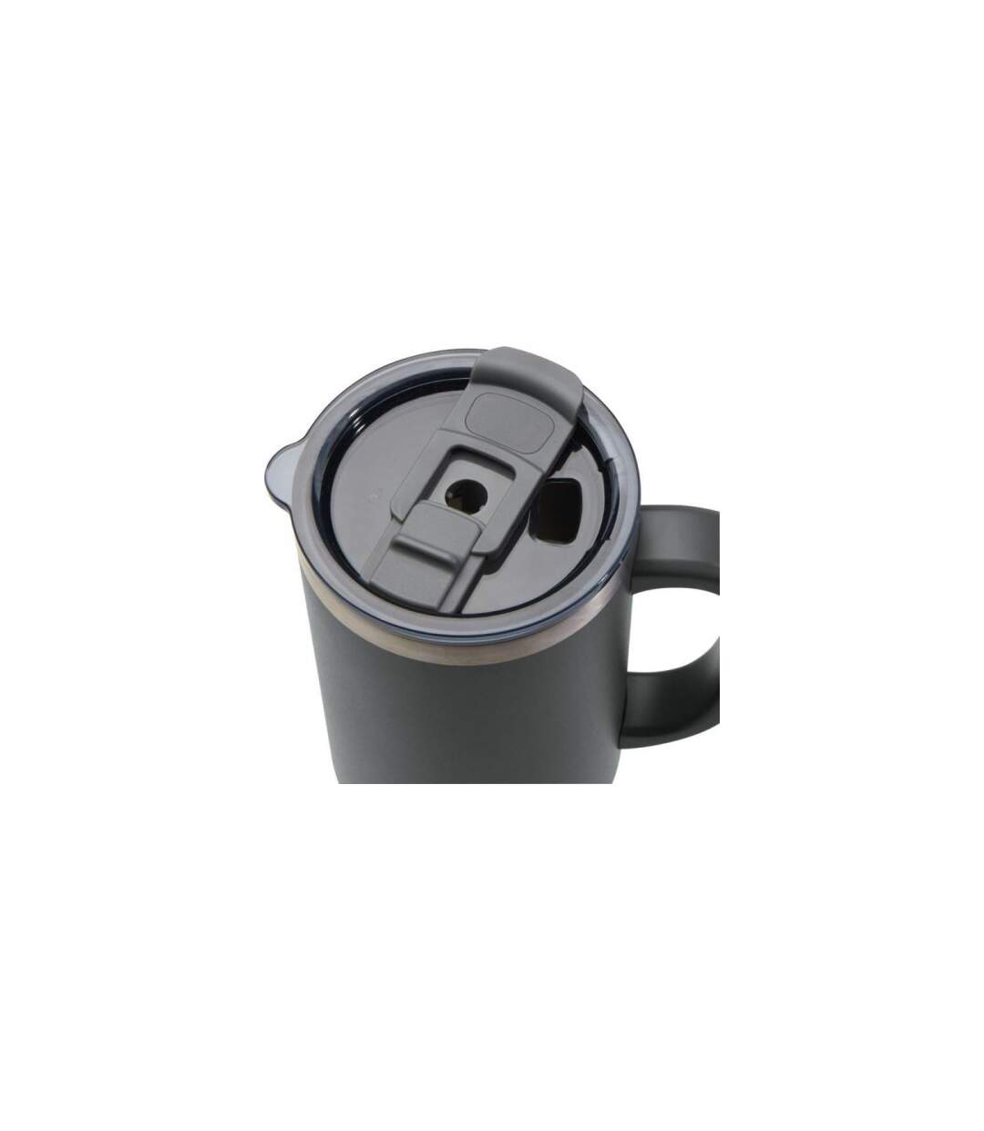Sydney vacuum insulated 1200ml mug with straw one size grey Generic-4