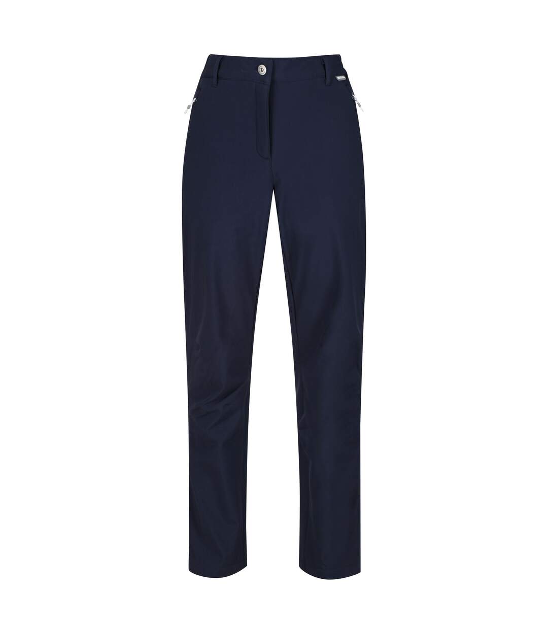Great Outdoors Womens/ladies Geo Softshell Ii Regular Leg Trousers Navy Regatta-1