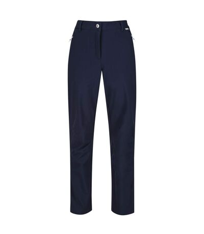 Great Outdoors Womens/ladies Geo Softshell Ii Regular Leg Trousers Navy Regatta