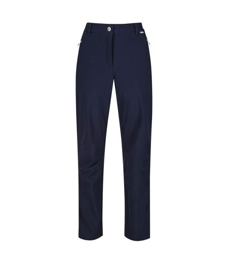 Great Outdoors Womens/ladies Geo Softshell Ii Regular Leg Trousers Navy Regatta