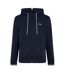 Mens Stretch Sport Full Zip Hoodie Dark Blue Boss-2