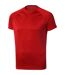Elevate Mens Niagara Short Sleeve T-Shirt (Red)
