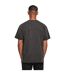 Mens Heavyweight Oversized T-shirt Black Build Your Brand-4
