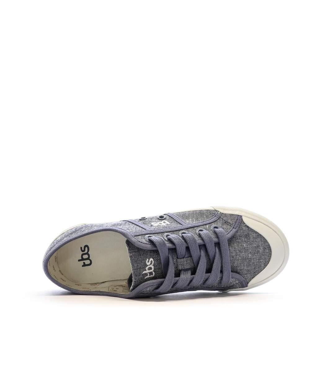 Chaussures en toile marine femme tbs opiace-4