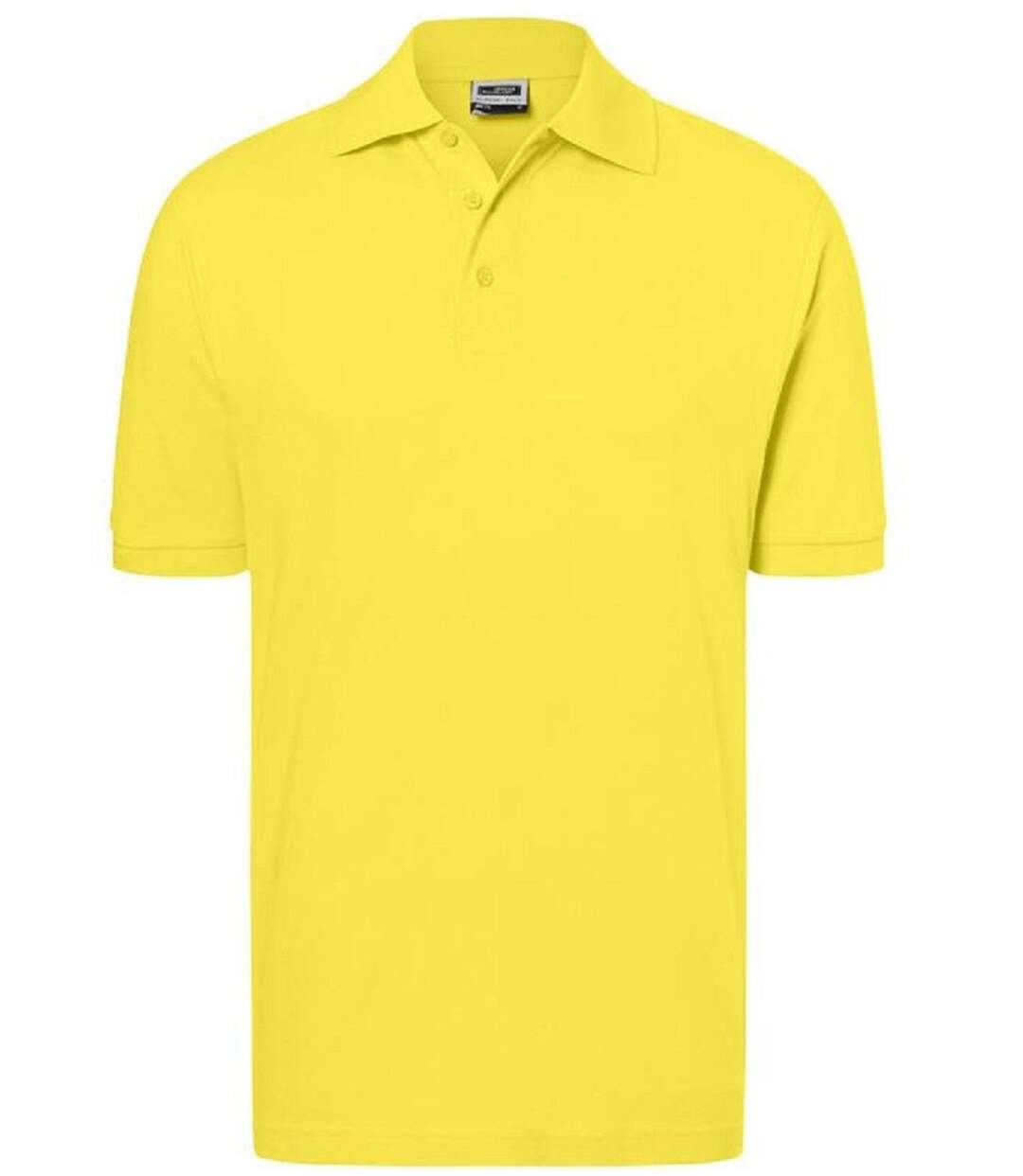 Polo manches courtes - Homme - JN070C - jaune