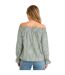 Blouse Épaules Dénudées Motif/style À Rayures Femme Blanc Neige Vero Moda-3