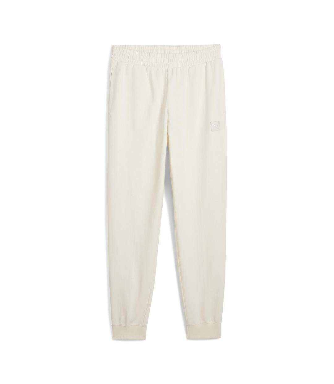 Jogging beige homme puma ess elevated - l-1