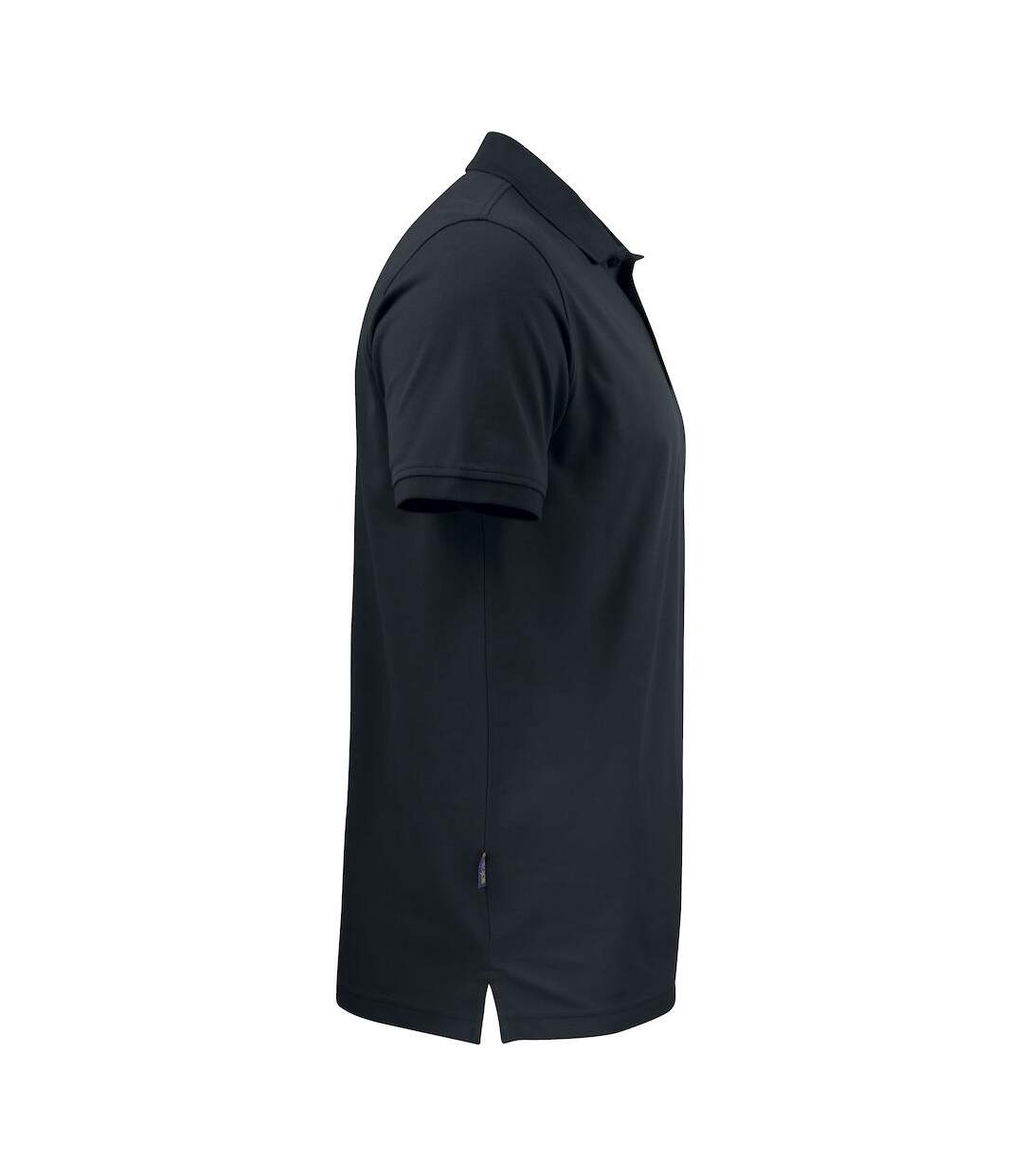 Mens Pique Polo Shirt Black Projob-4