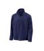 Unisex adult fleece top navy Result Core-1