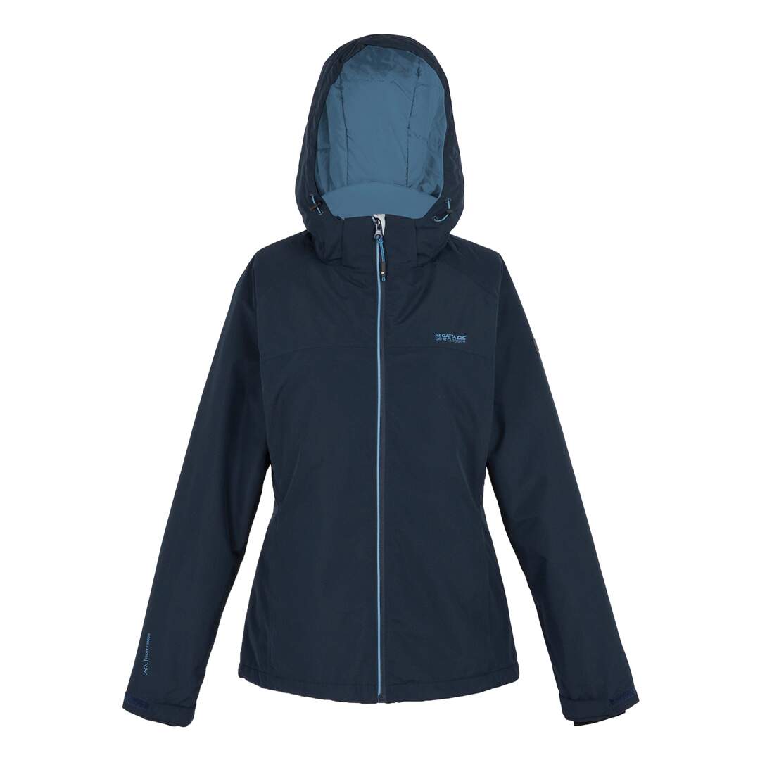 Veste imperméable frelton femme bleu marine / bleu de gris Regatta-1