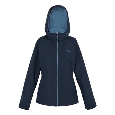 Veste imperméable frelton femme bleu marine / bleu de gris Regatta