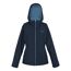 Veste imperméable frelton femme bleu marine / bleu de gris Regatta-1