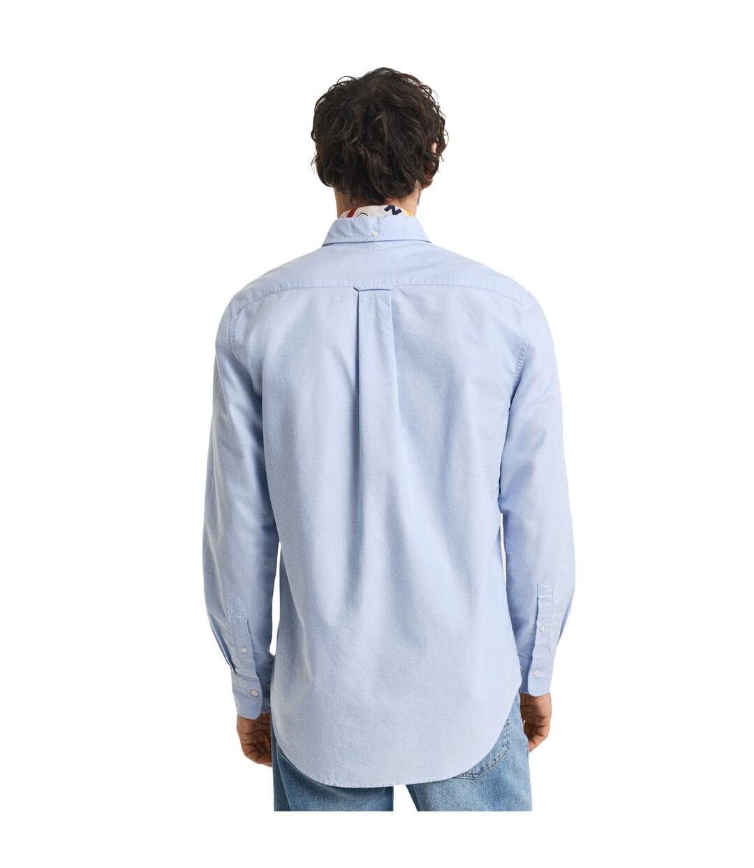 Mens Archive Shield Oxford Regular Shirt Blue Gant-2