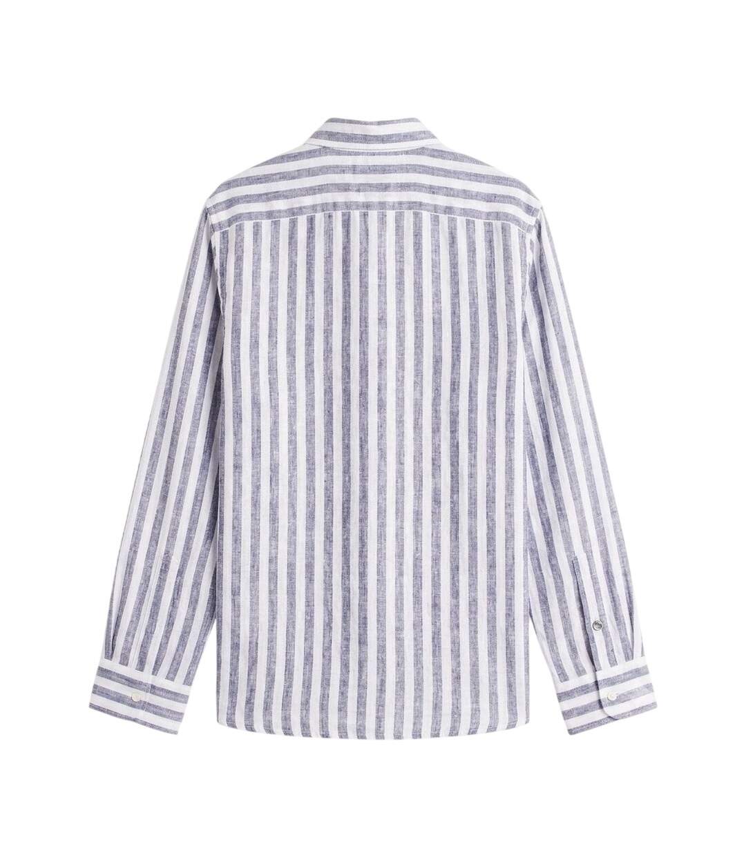Chemise Manches Longues Bengal Homme Bleu Marine Tommy Hilfiger-2