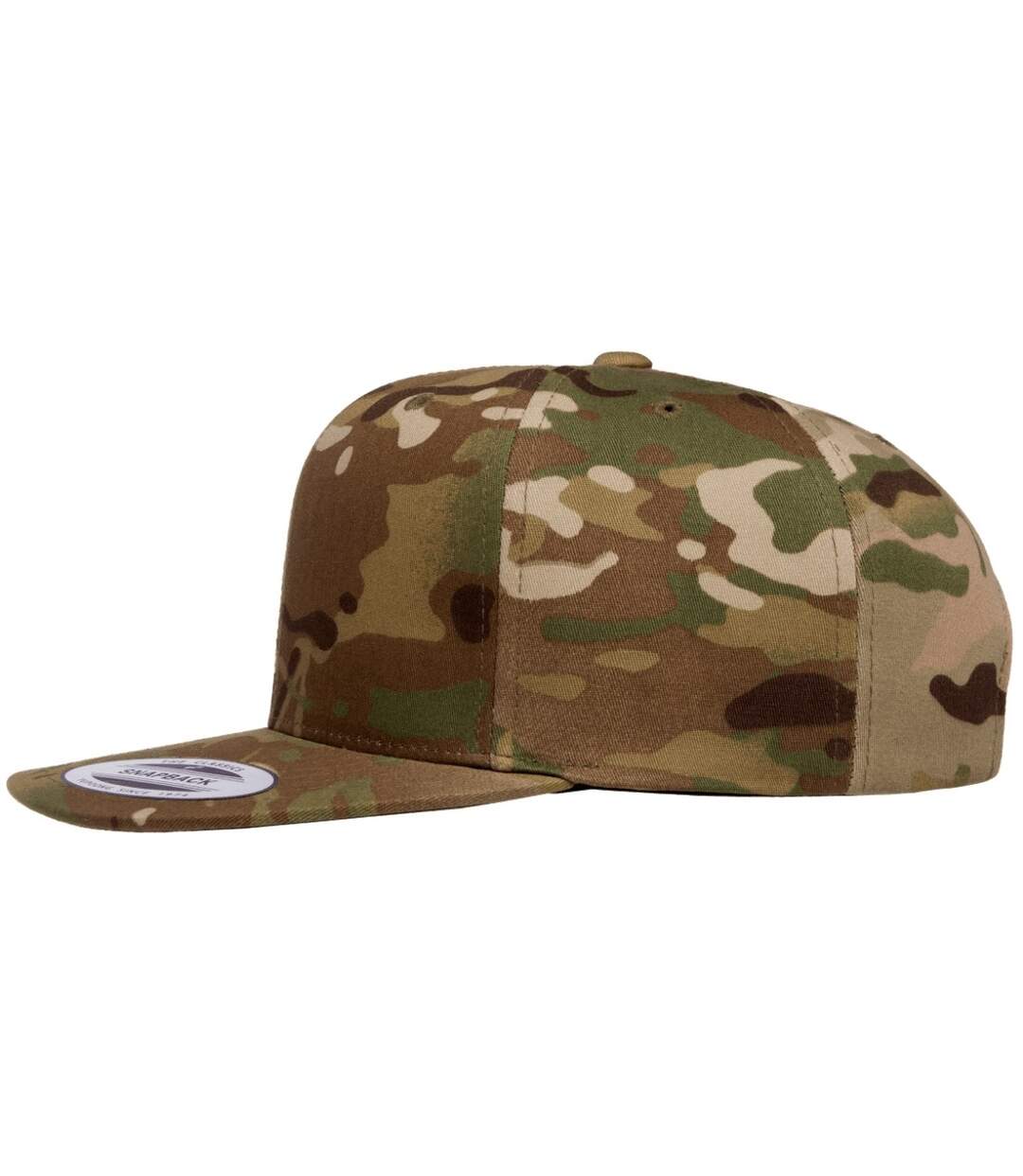 Casquette flexfit classic marron Yupoong-3