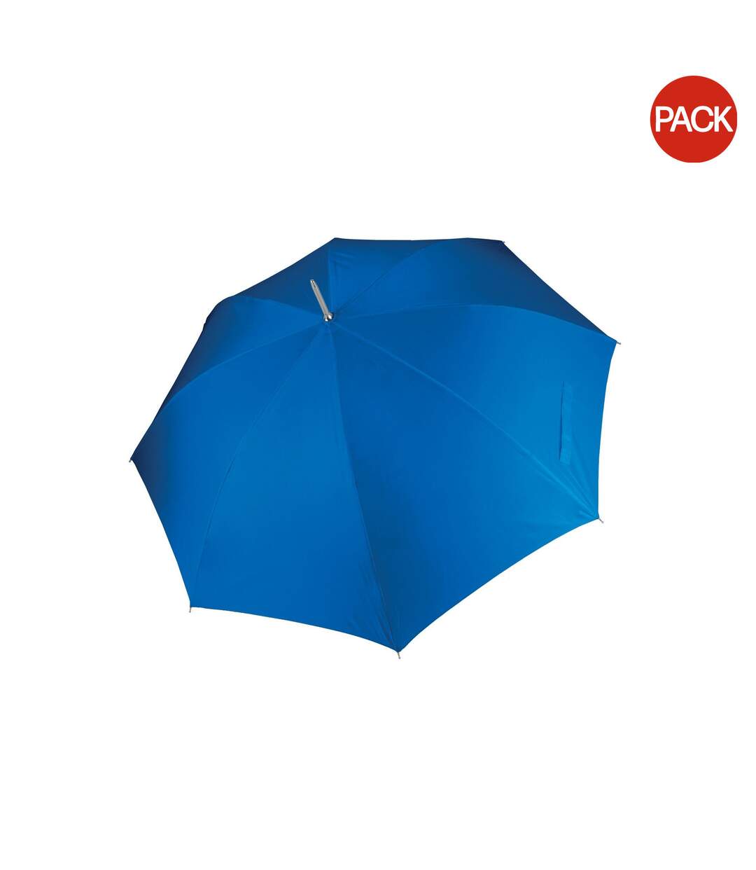 Lot de 2  Parapluie canne à ouverture automatique adulte unisexe taille unique bleu roi Kimood-1