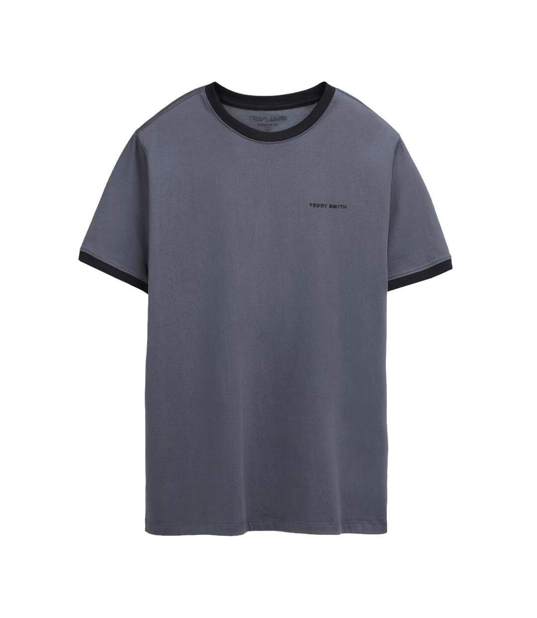 T-Shirt gris foncé homme teddy smith tee 2-1