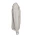 Sweat College Adulte Gris Chiné Blanc Build Your Brand-3