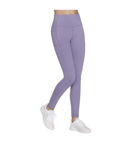 Womens/ladies gowalk wear high waist leggings cadet Skechers