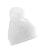 Bonnet Snow Luxe Femme Blanc Beechfield-1