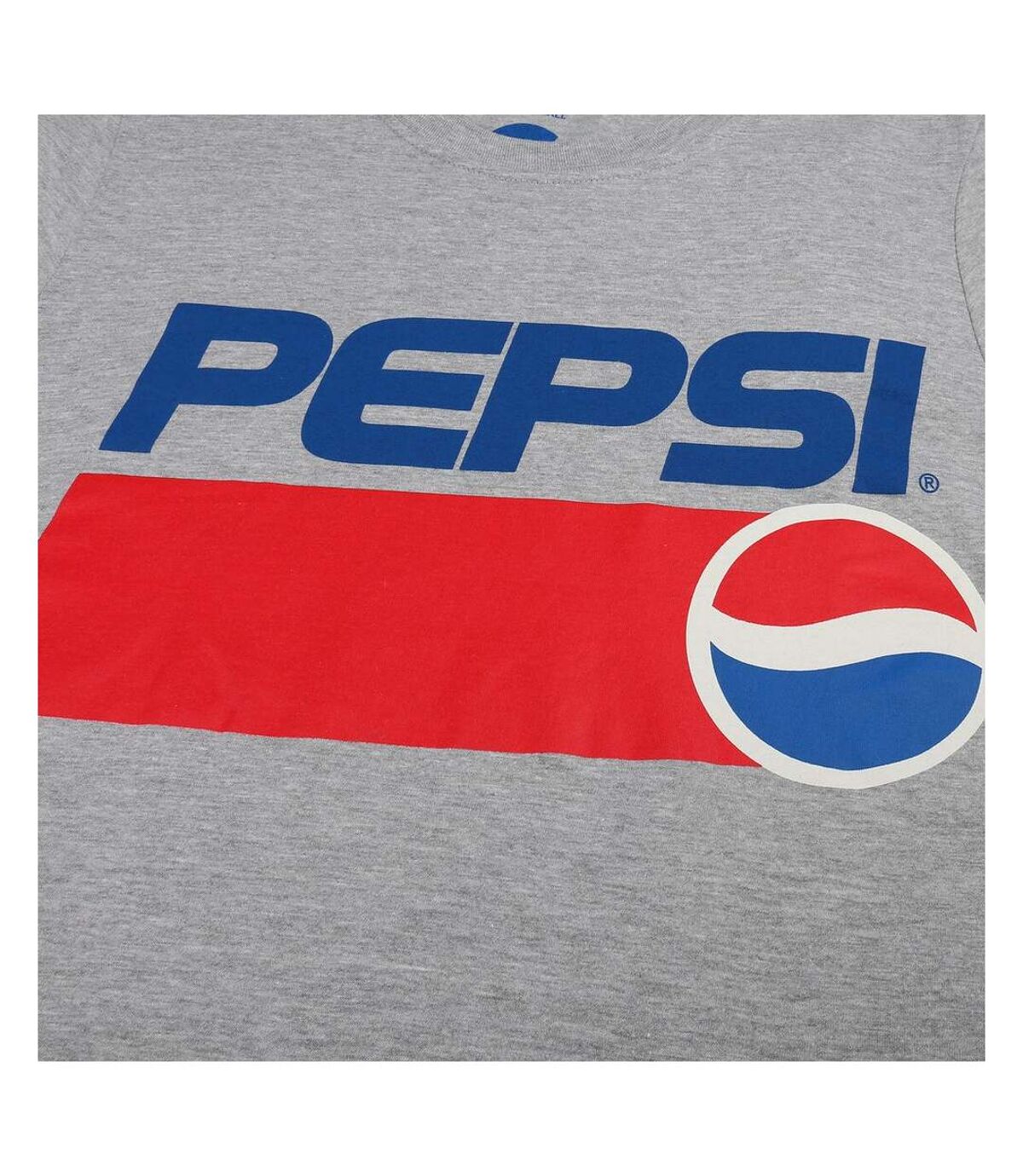 Pepsi Womens/Ladies 1991 T-Shirt (Sports Grey/Blue/Red)