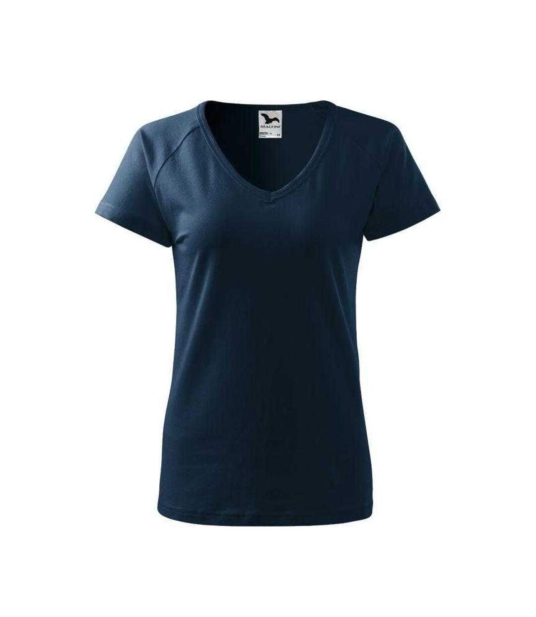 T-shirt Motif/style Rêve Femme Bleu Marine Malfini-1