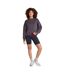 Sweat Court Active Femme Taupe Animal-1