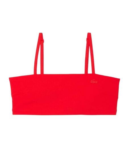 Womens/ladies Technical Uv Protection Bralette Red Lacoste