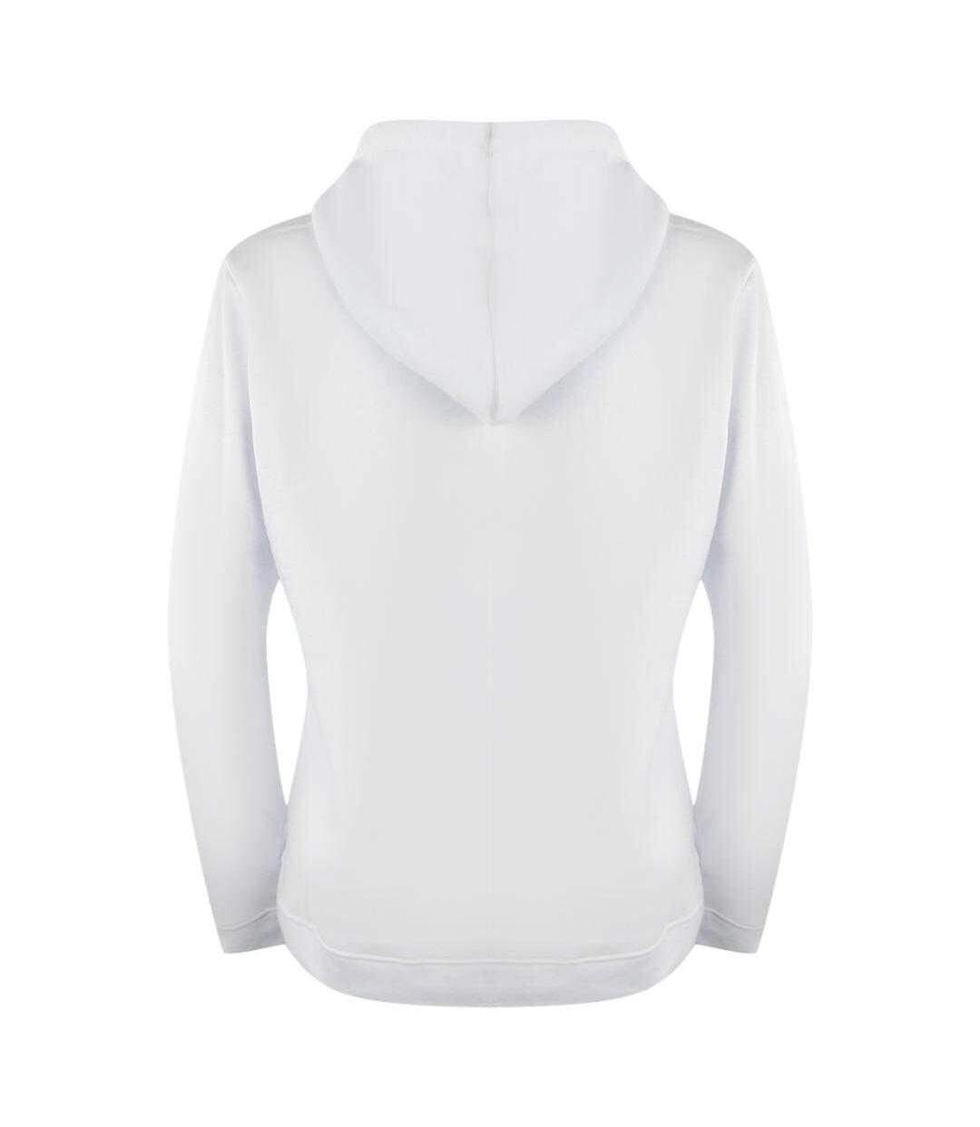 Sweat À Capuche Groovy Femme Blanc Love Moschino-2