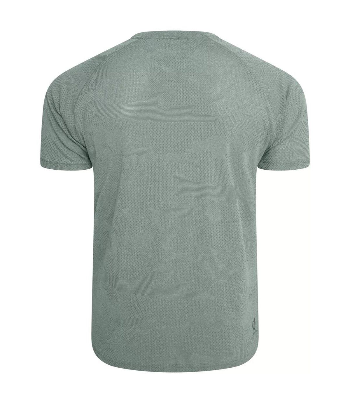 Dare 2B Mens Potential Camo Lightweight T-Shirt (Ash Grey) - UTRG7479