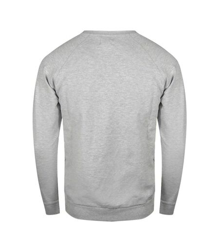 Mens Iconic Crest Crew Neck Tracksuit Grey Aquascutum