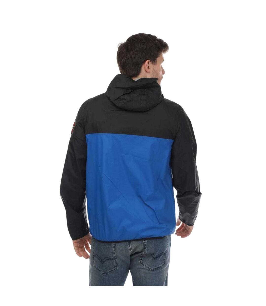 Mens Coubertin Logo Regular Jacket Blue Navy Napapijri-3
