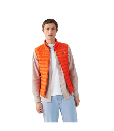 Veste Sans Manches Tom Homme Orange Jott