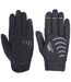 Trespass Adults Unisex Crossover Gloves (1 Pair) (Black) - UTTP425