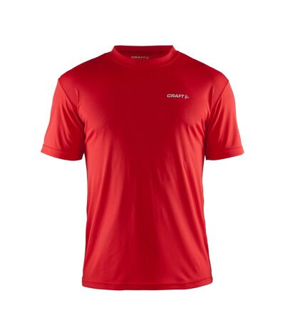 Craft Mens Prime Lightweight Moisture Wicking Sports T-Shirt (Red) - UTRW3979
