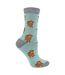 Chaussettes de vache Highland pour dames | Chaussettes fantaisie en bambou-1