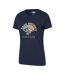 Womens/ladies lake district sunrise t-shirt navy Mountain Warehouse-4