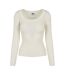 Pull Manches Longues Femme Sable Blanc Urban Classics-2