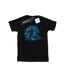 Disney Femmes/femmes Frozen 2 Nokk Silhouette Coton Boyfriend T-Shirt (Noir) - UTBI24591-1