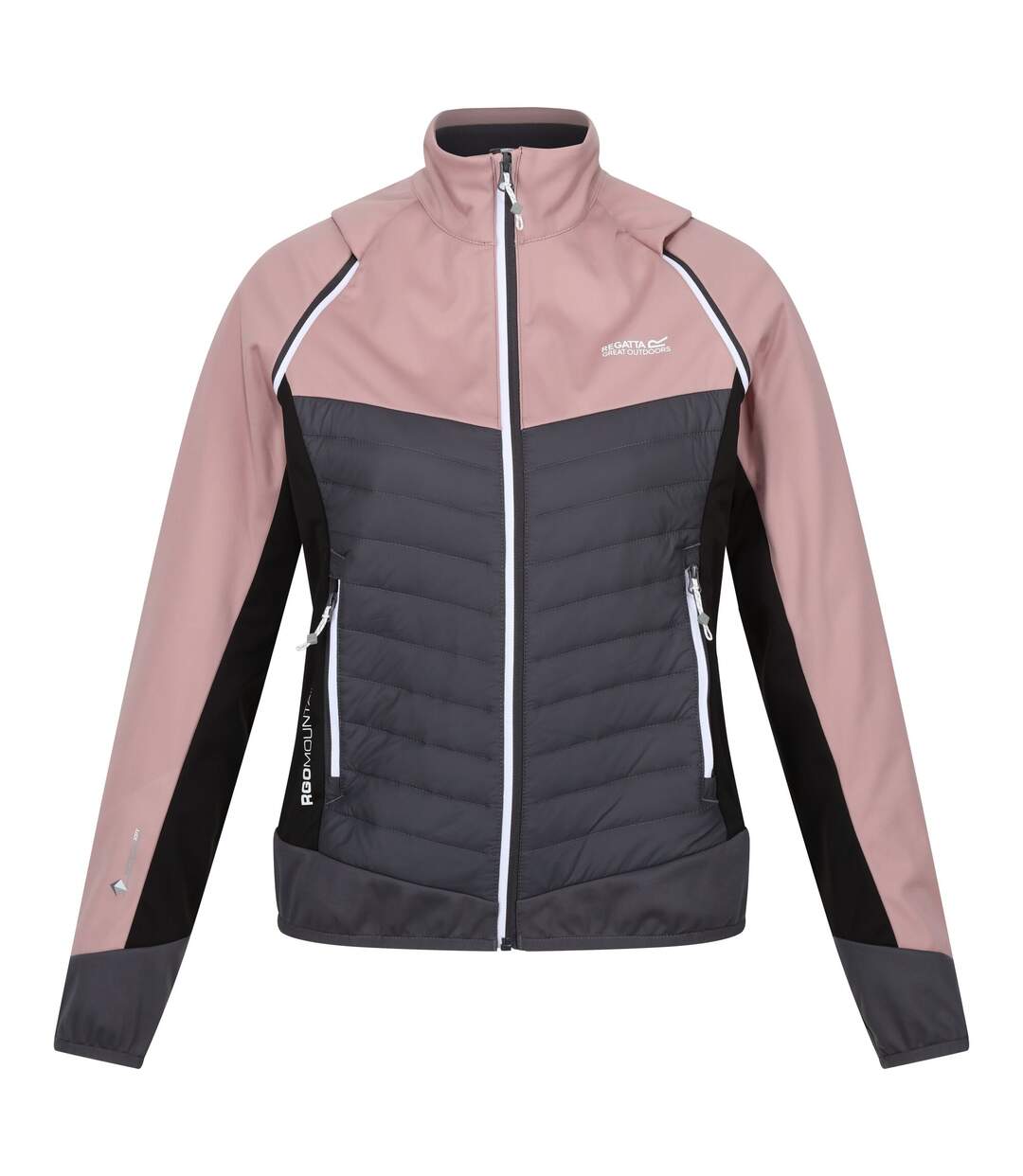 Veste hybride steren femme mauve clair / gris phoque Regatta-1